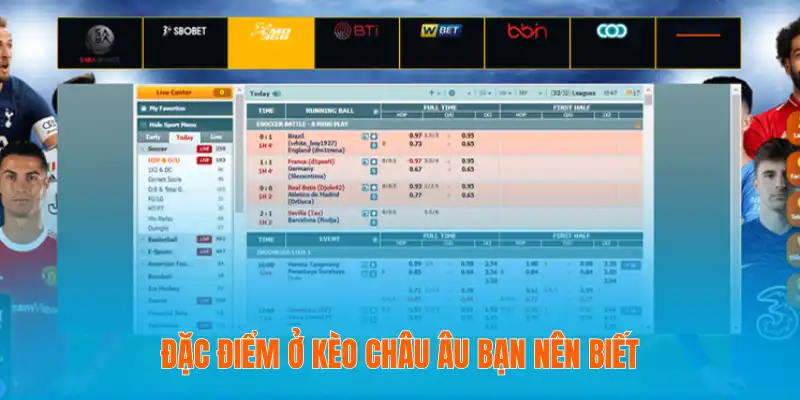 Phân Biệt Kèo Châu Á, Châu Âu Và Tài Xỉu Chi Tiết Nhất 3 Đặc điểm ở kèo Châu Âu bạn nên biết