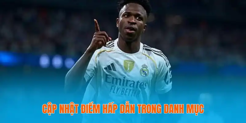 Cập nhật điểm hấp dẫn trong danh mục