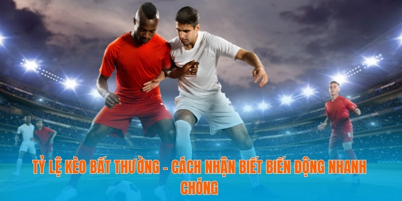 Tỷ Lệ Kèo Bất Thường - Cách Nhận Biết Biến Động Nhanh Chóng 6 tỷ lệ kèo bất thường