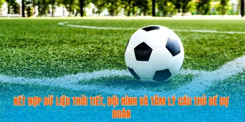 Tỷ Lệ Kèo Phạt Góc Theo Thời Gian Thực Giúp Tăng Lợi Nhuận 4 Kết hợp dữ liệu thời tiết, đội hình và tâm lý cầu thủ để dự đoán